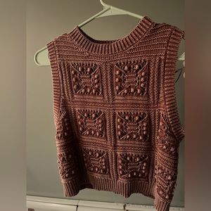 Lucky Brand sweater vest, loose fit, unworn, comfortable